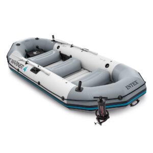 Pripučiama valtis kelionėms / žvejybai Intex Mariner 4